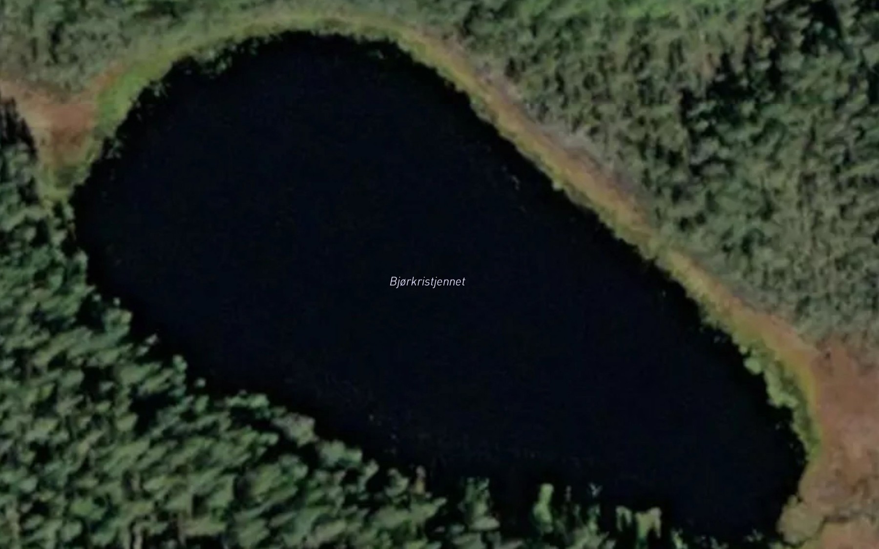Satellite map of the Bjorkristjernet