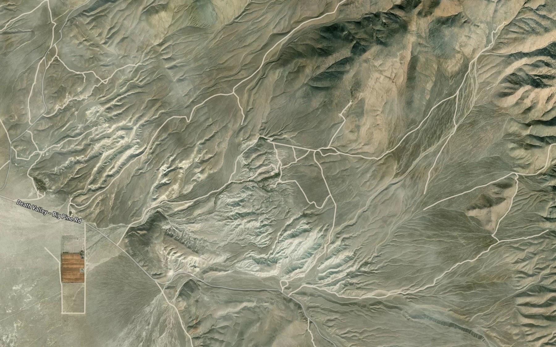 Satellite map of the Graham Spring
