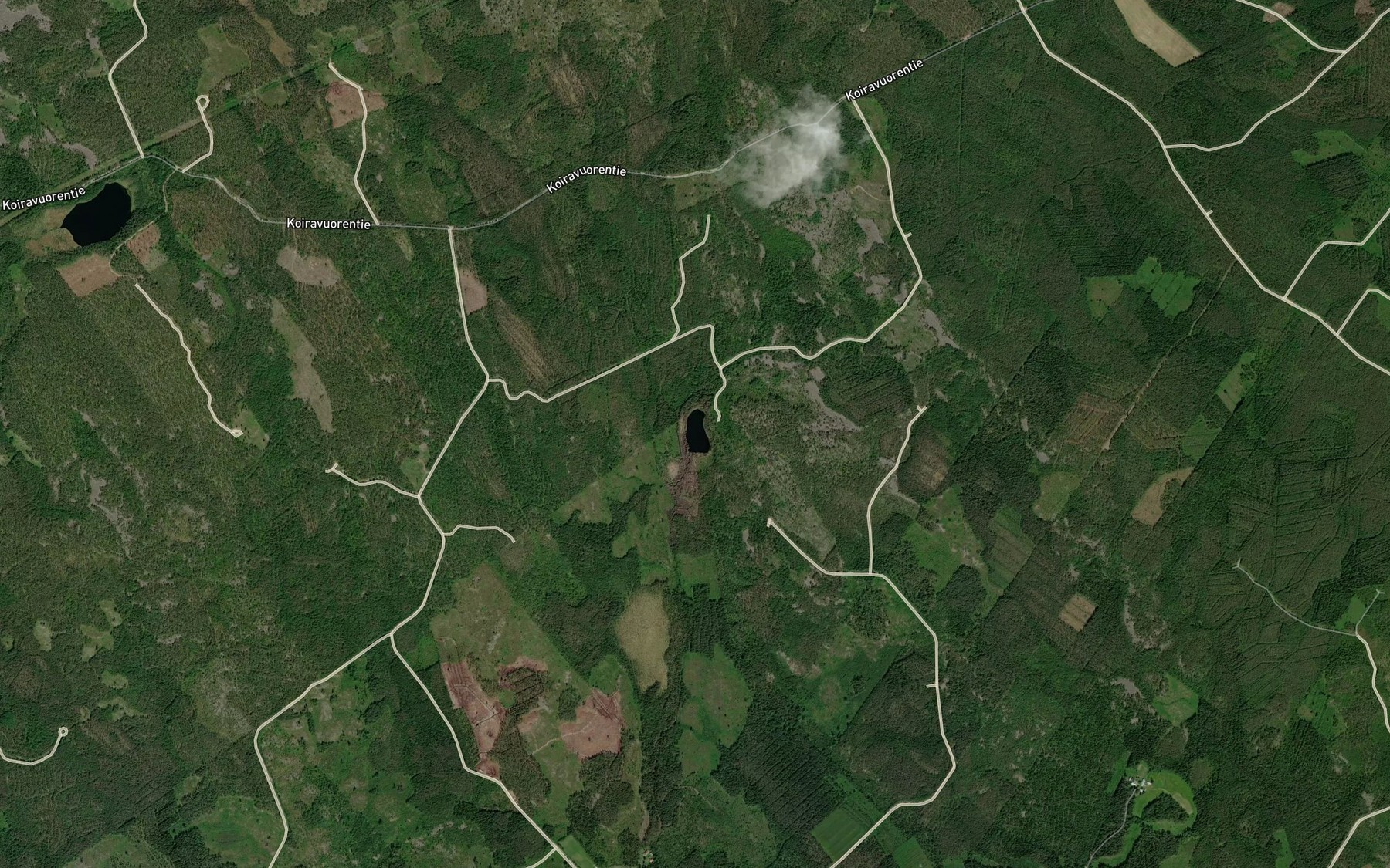 Satellite map of the Soidinlampi