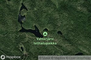 Satellite map of the Vahterlammi