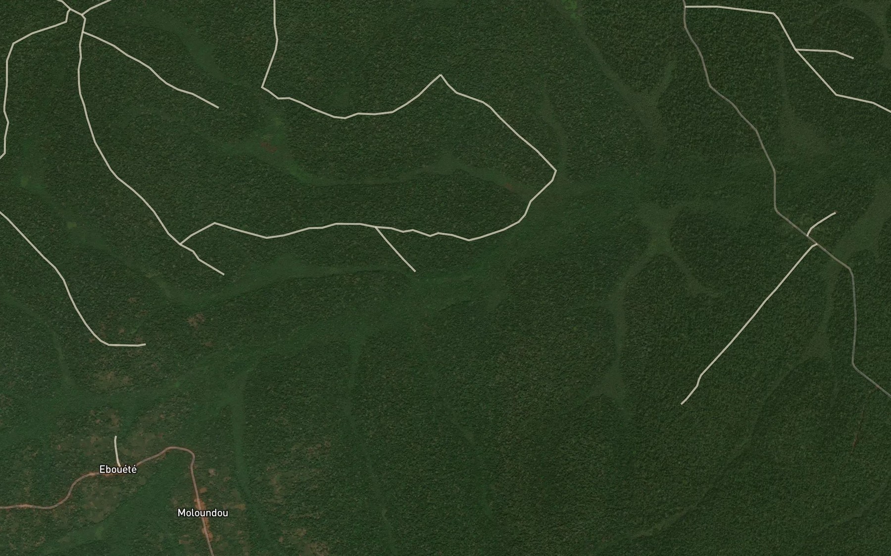 Satellite map of the Mwobak