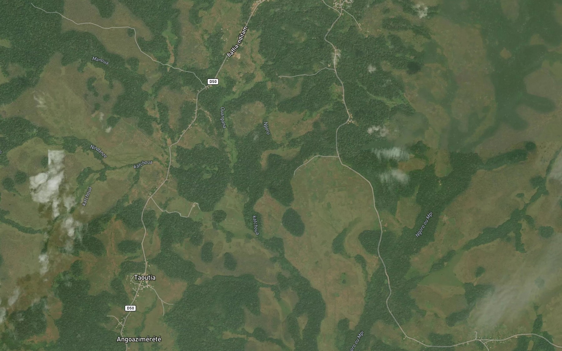 Satellite map of the Nporo