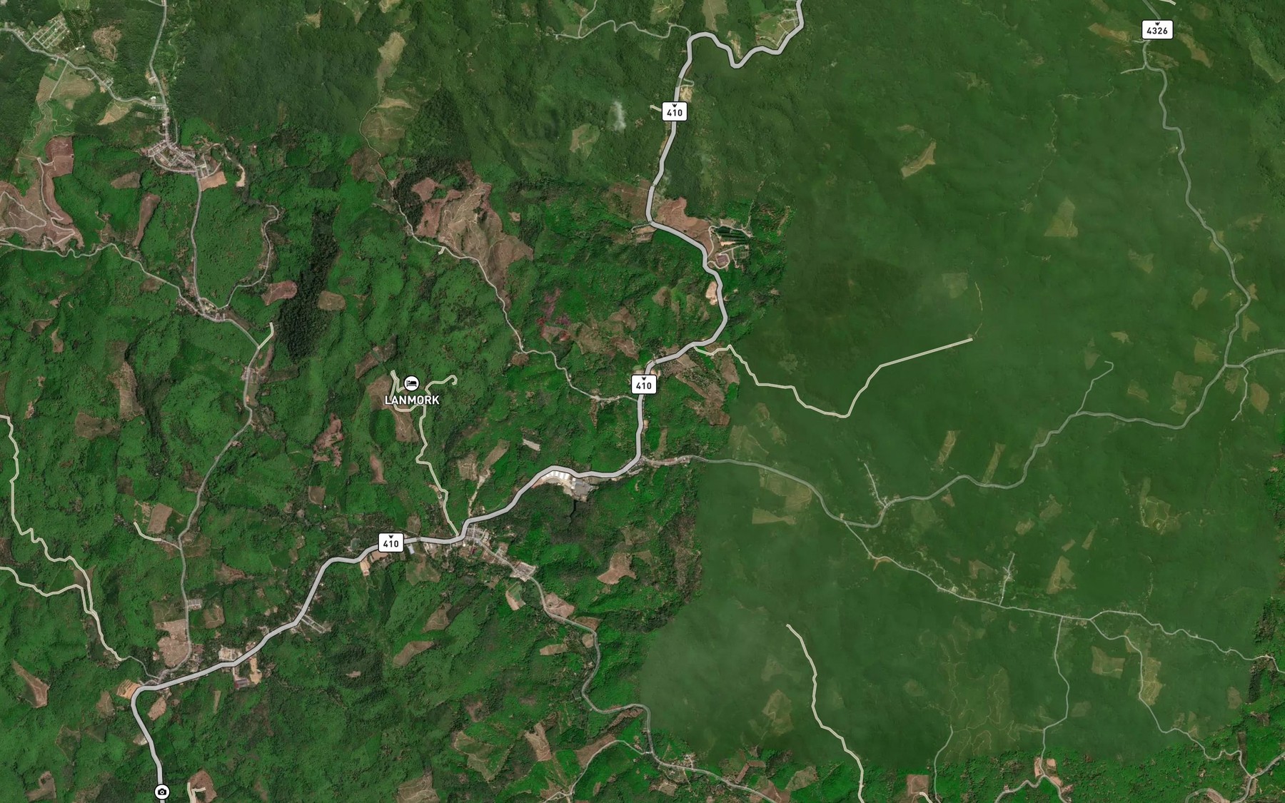 Satellite map of the Khlong Ko Mo Sip