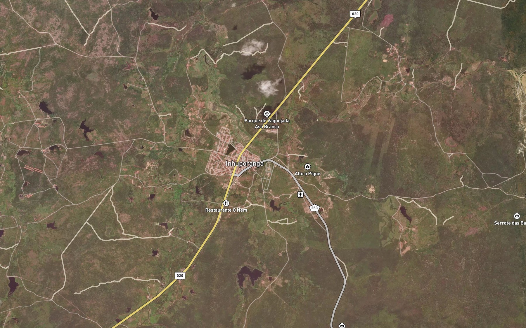 Satellite map of the Riacho do Jua