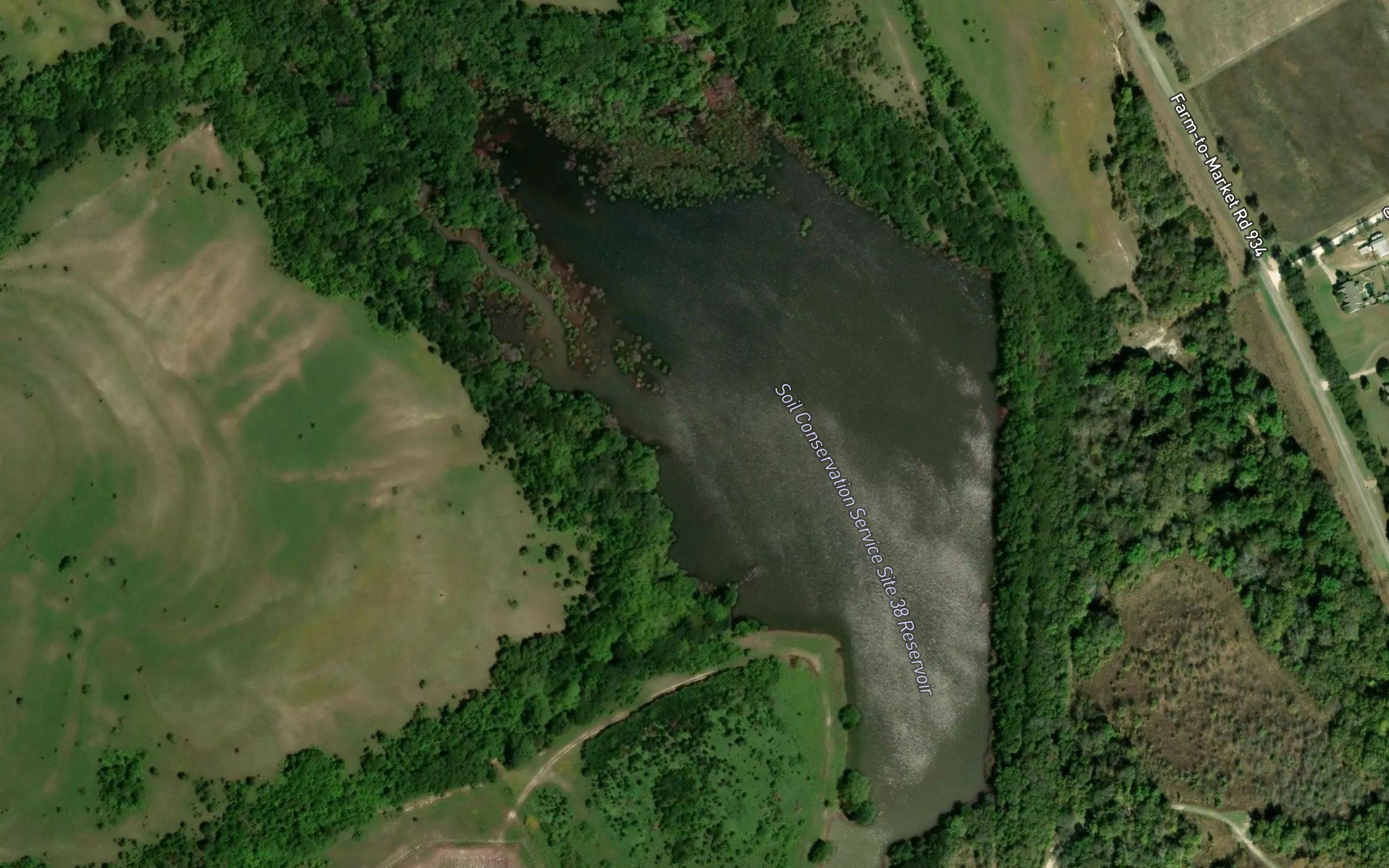 Soil Conservation Service Site 38 Reservoir