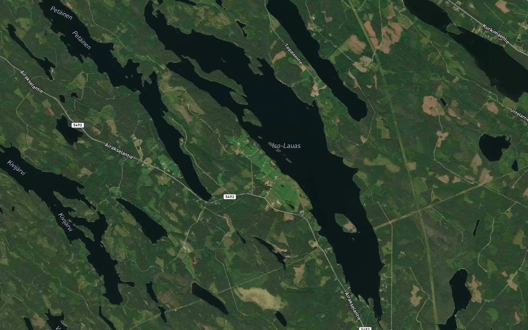 Satellite map of the Isolauas