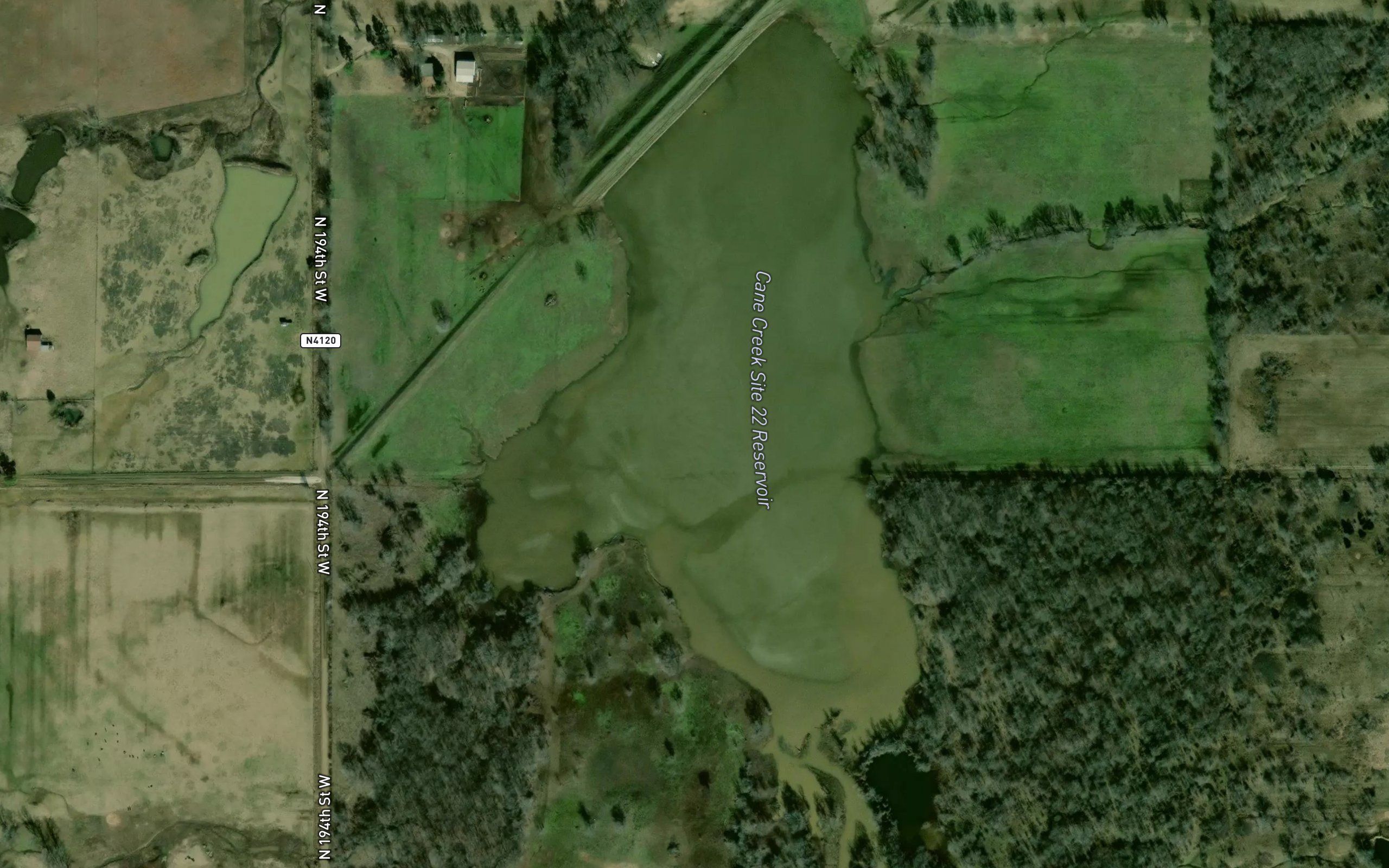 Cane Creek Site 22 Reservoir