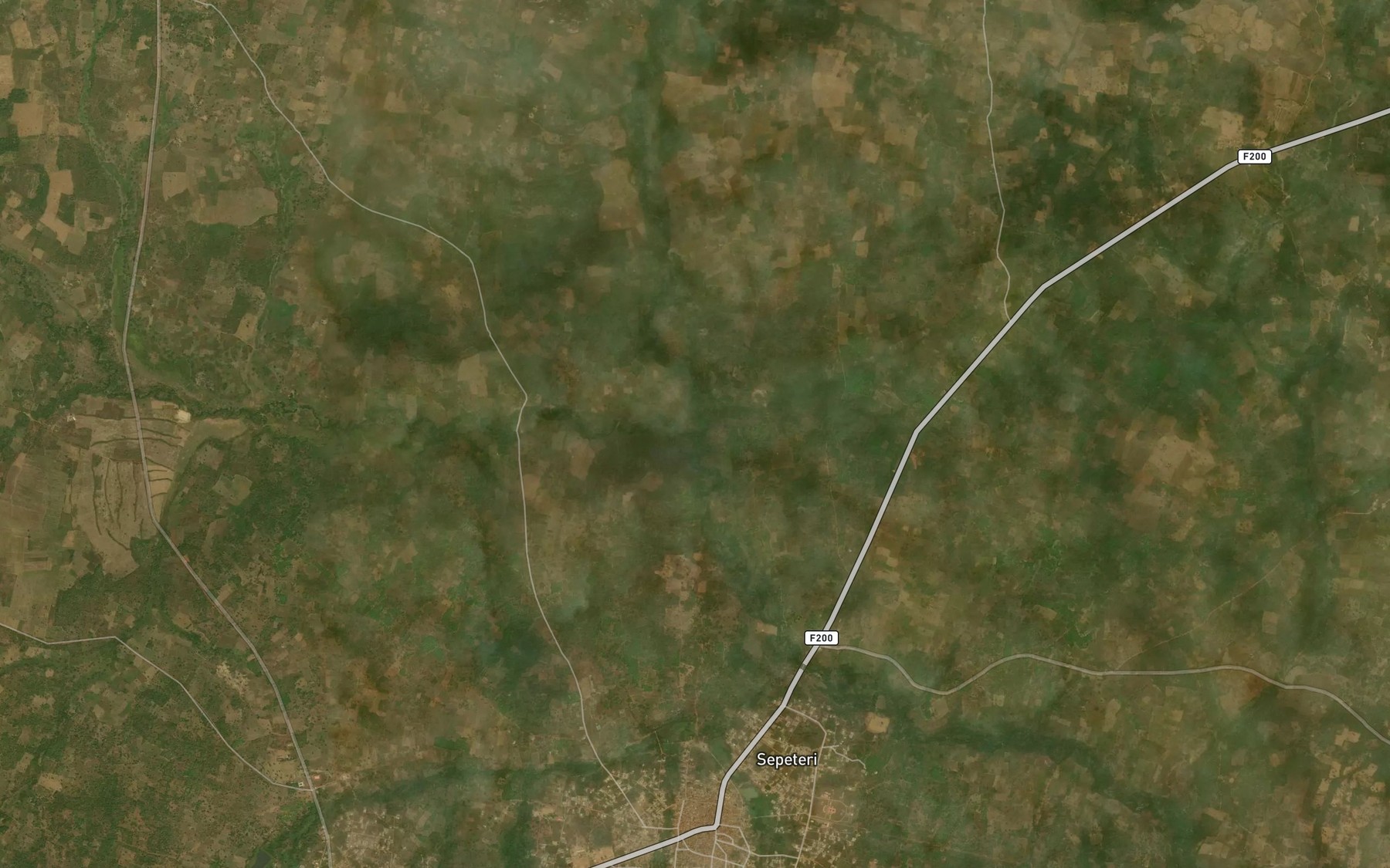 Satellite map of the River Konsin