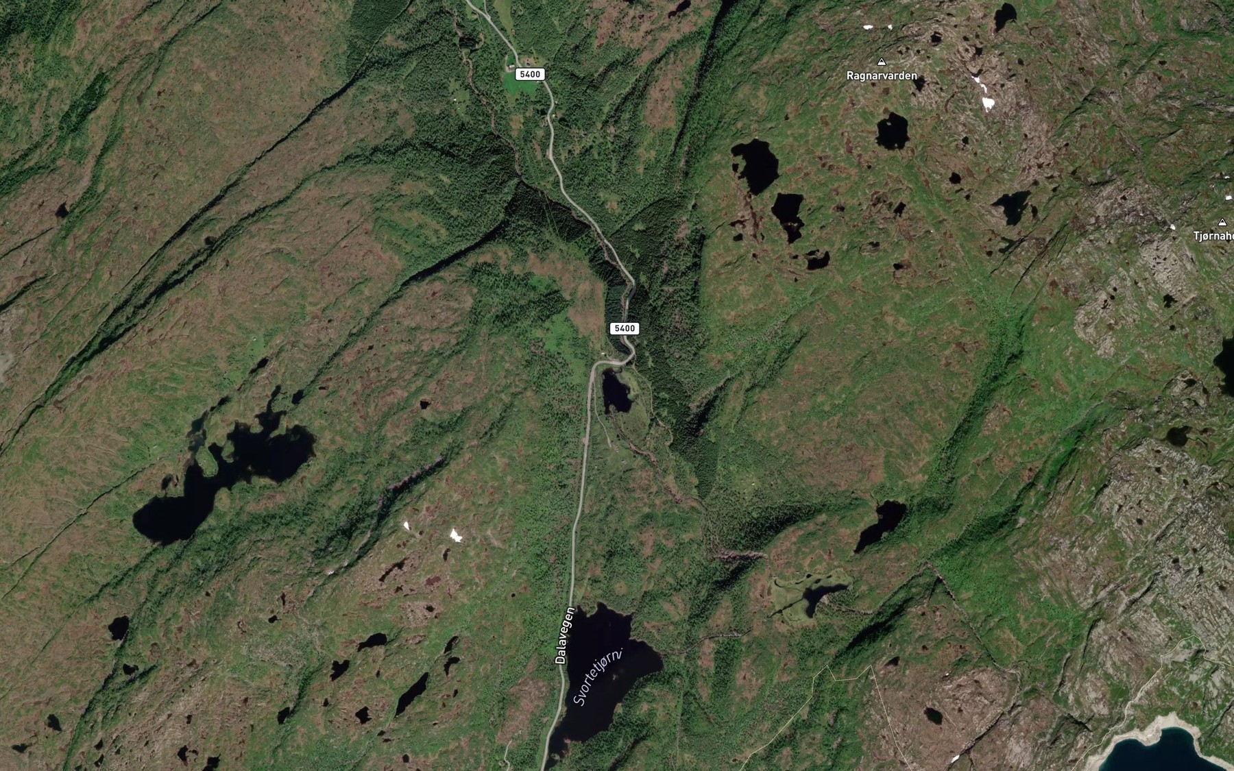 Satellite map of the Skjerstoltjorni