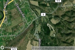 Satellite map of the Wardensville Spring