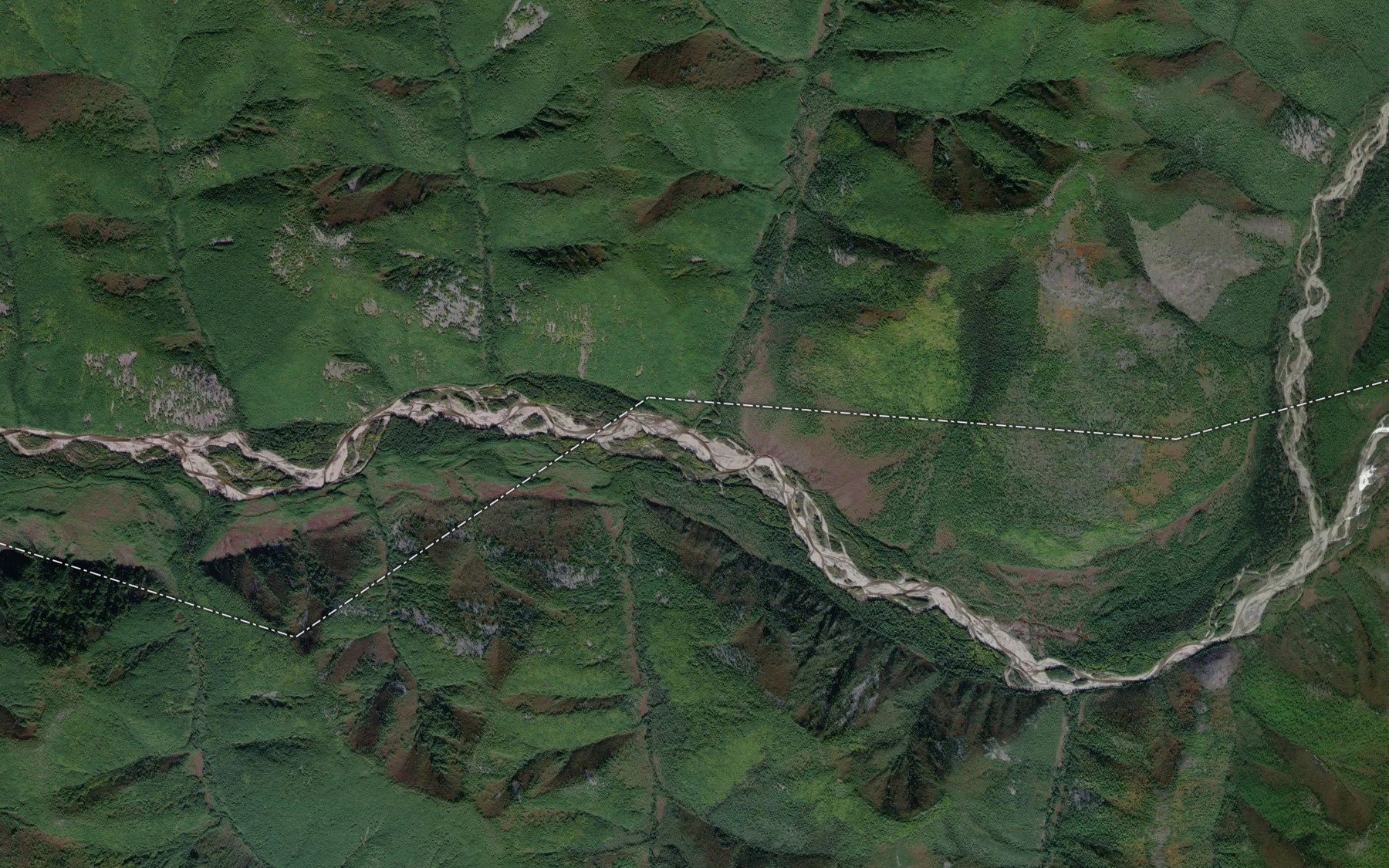 Satellite map of the Uremi