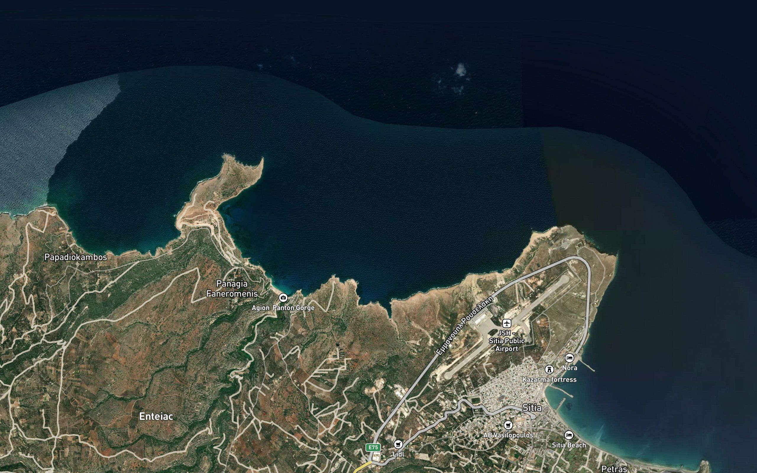 Phaneromani Bay