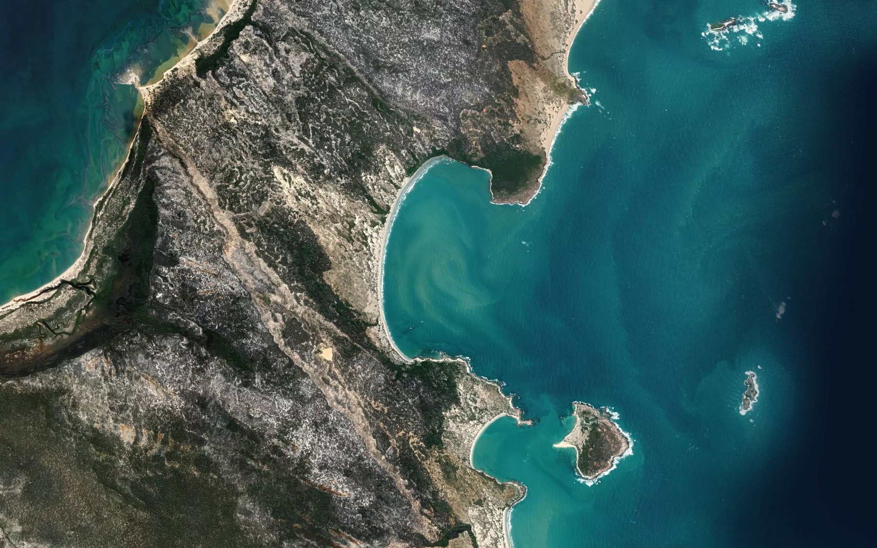 Satellite map of the Mamawurumanja Bay