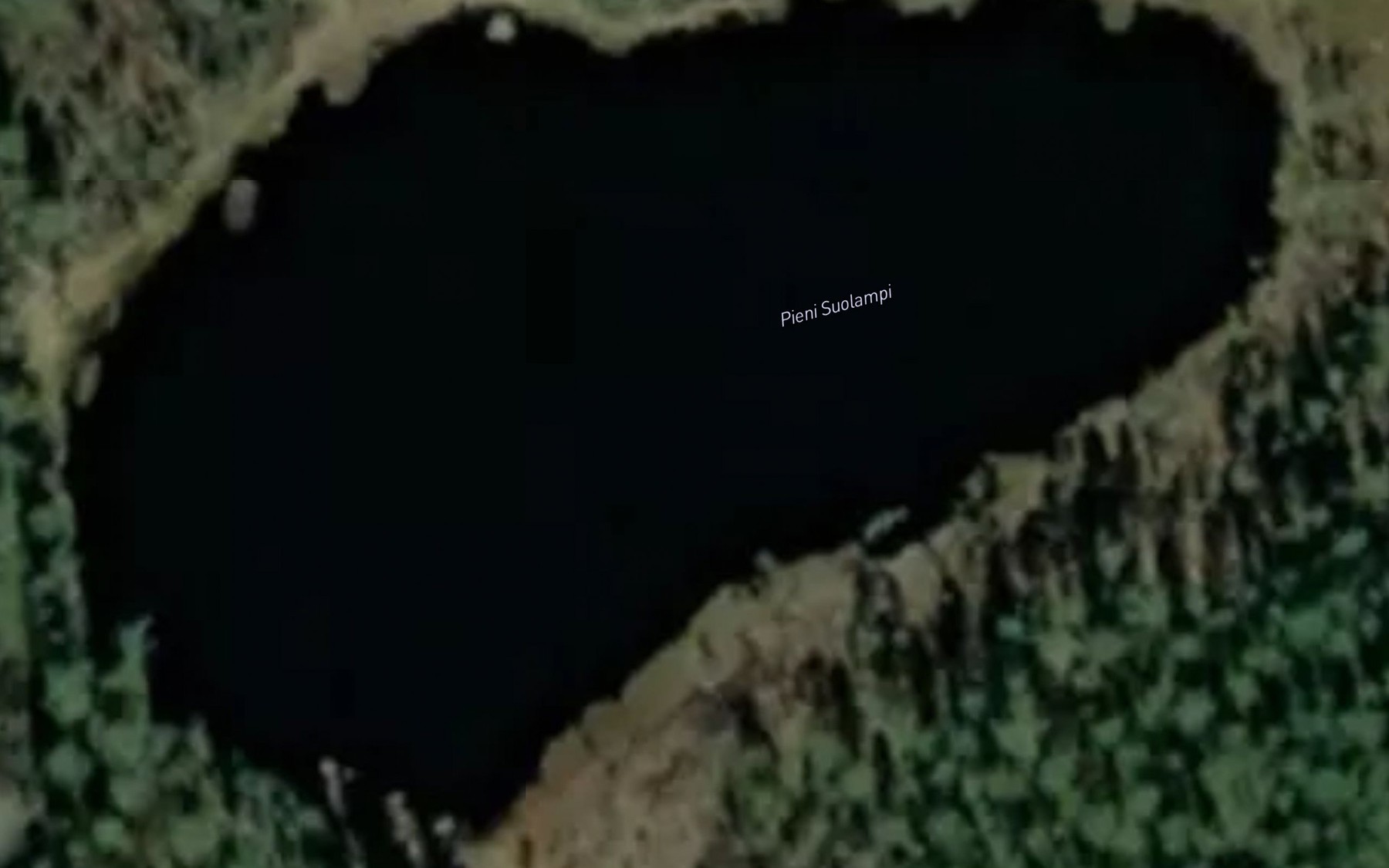 Satellite map of the Pieni Suolampi