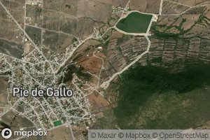 Satellite map of the Poza San Antonio