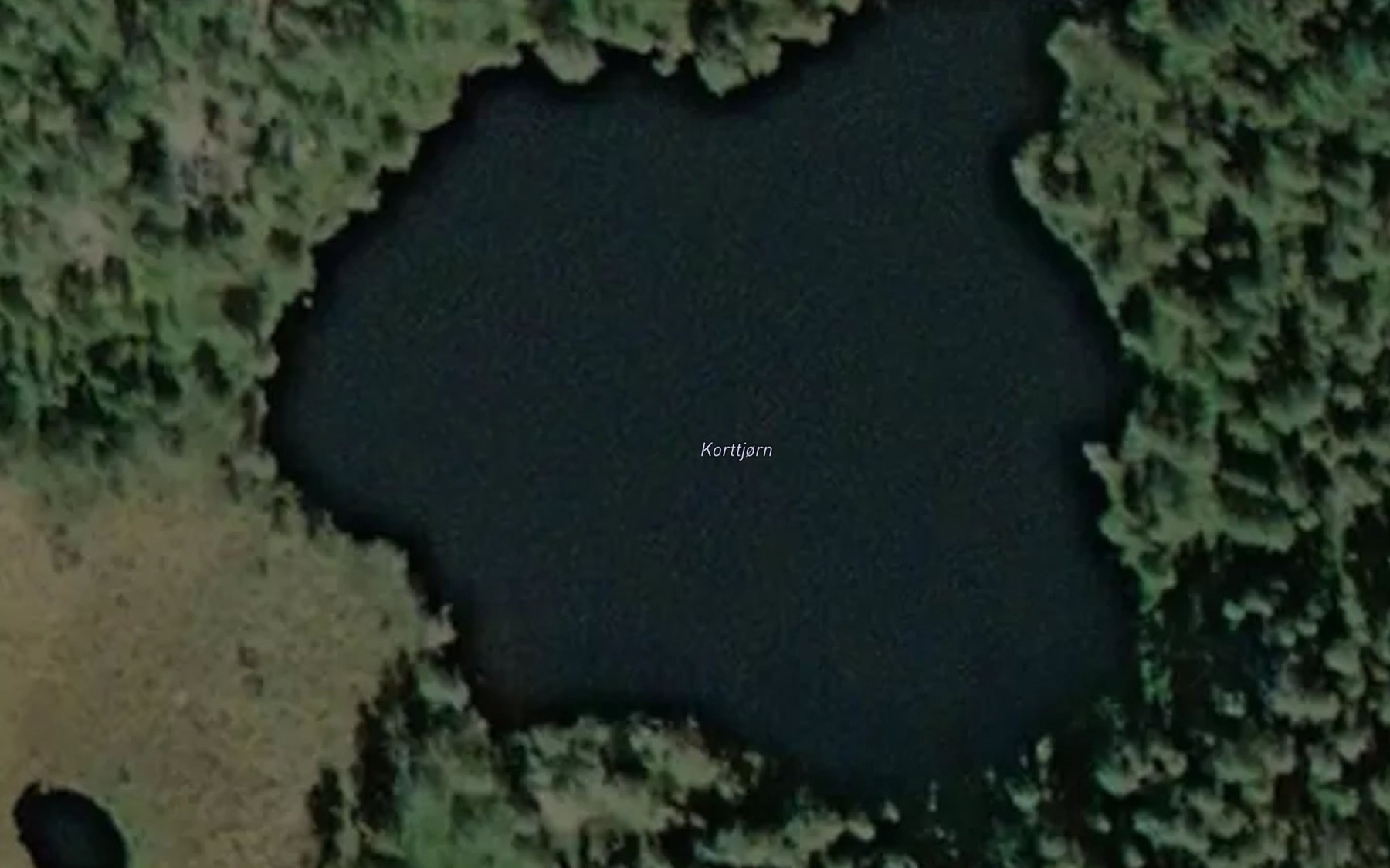 Satellite map of the Korttjorn