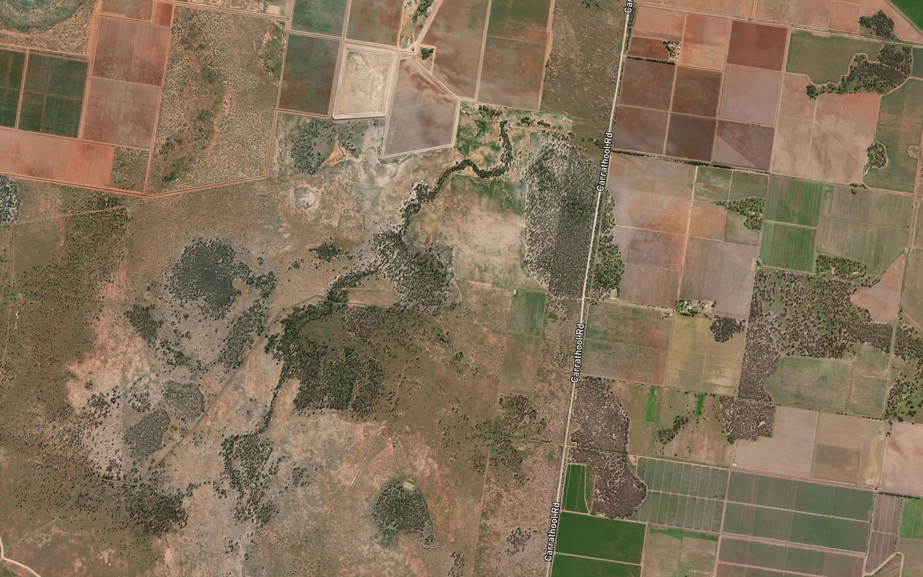 Satellite map of the The Den Tank