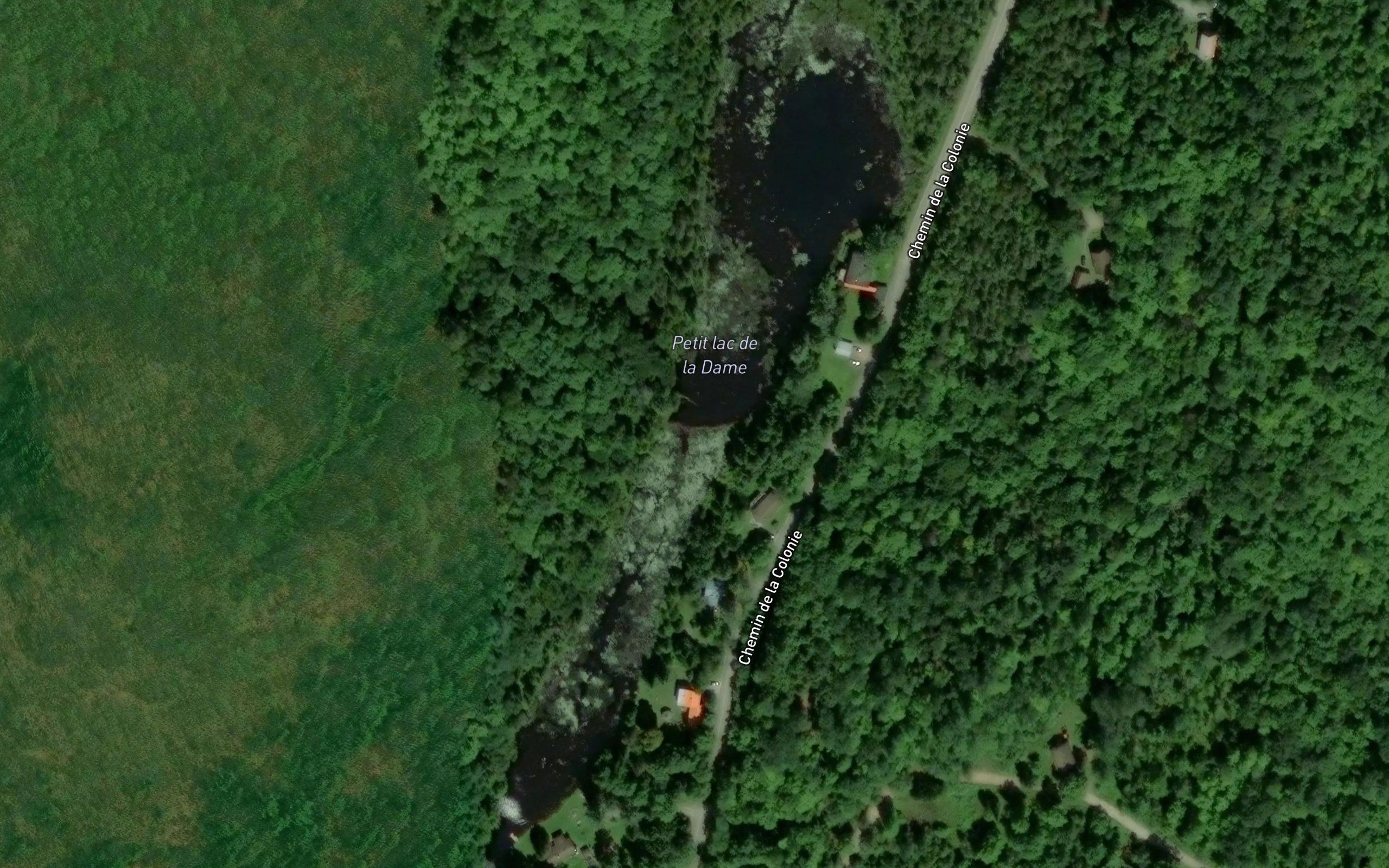 Petit lac de la Dame