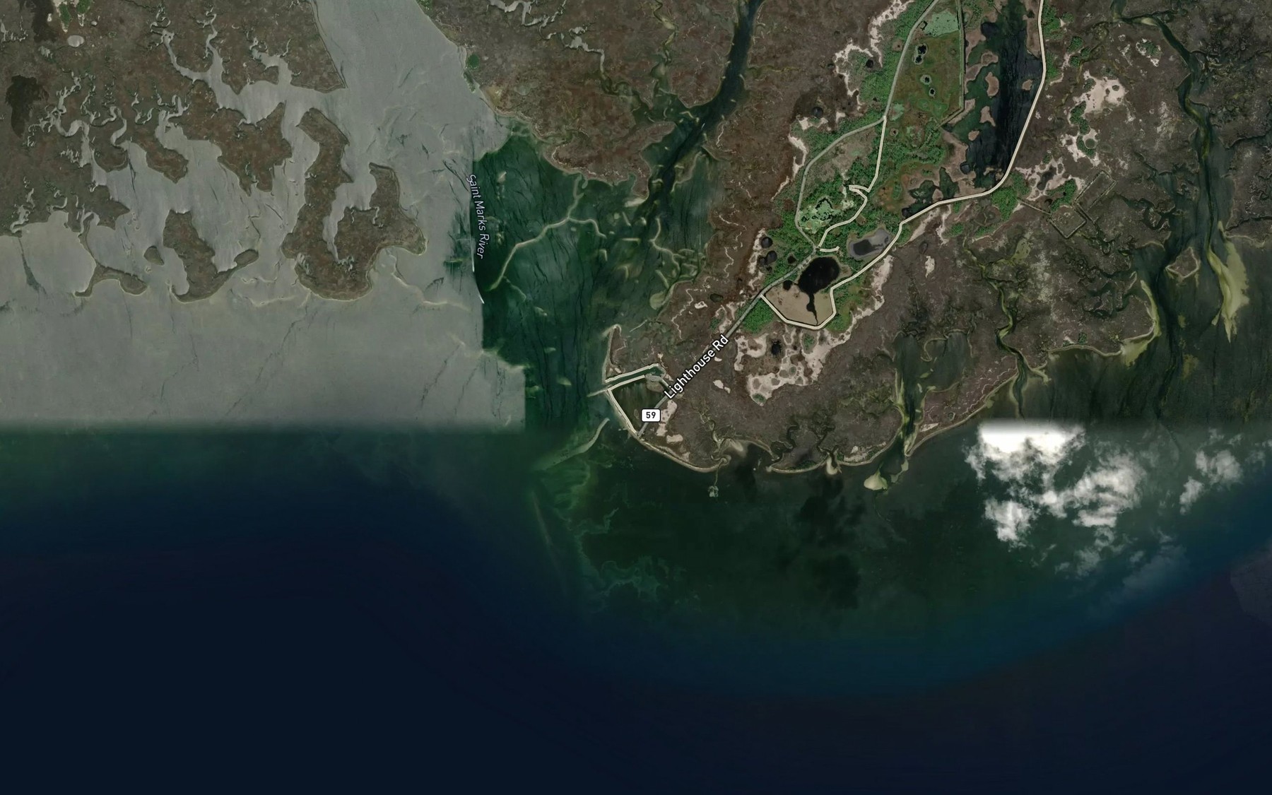 Satellite map of the Lighthouse Pool