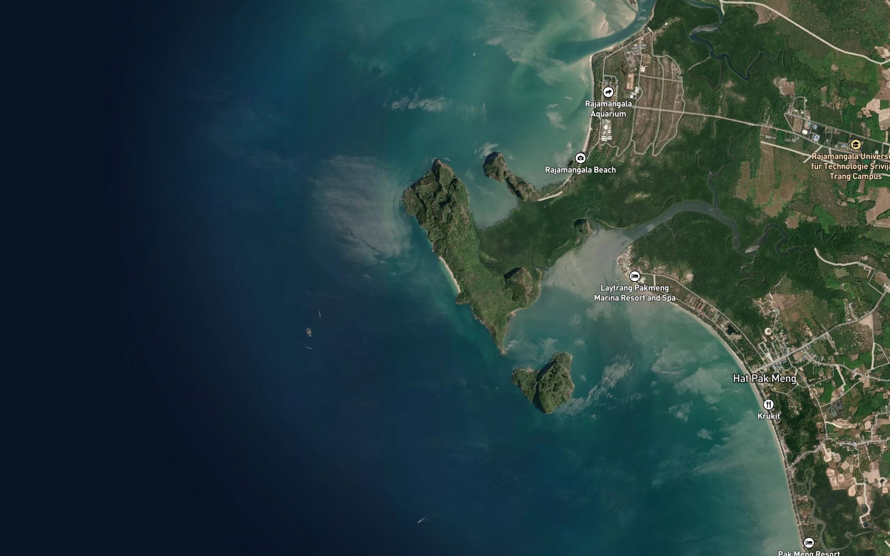 Satellite map of the Ao Mongkhon