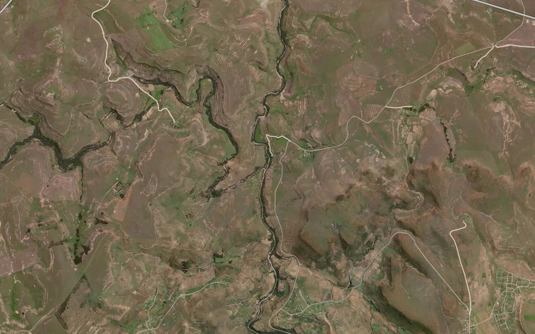 Satellite map of the Kubanku