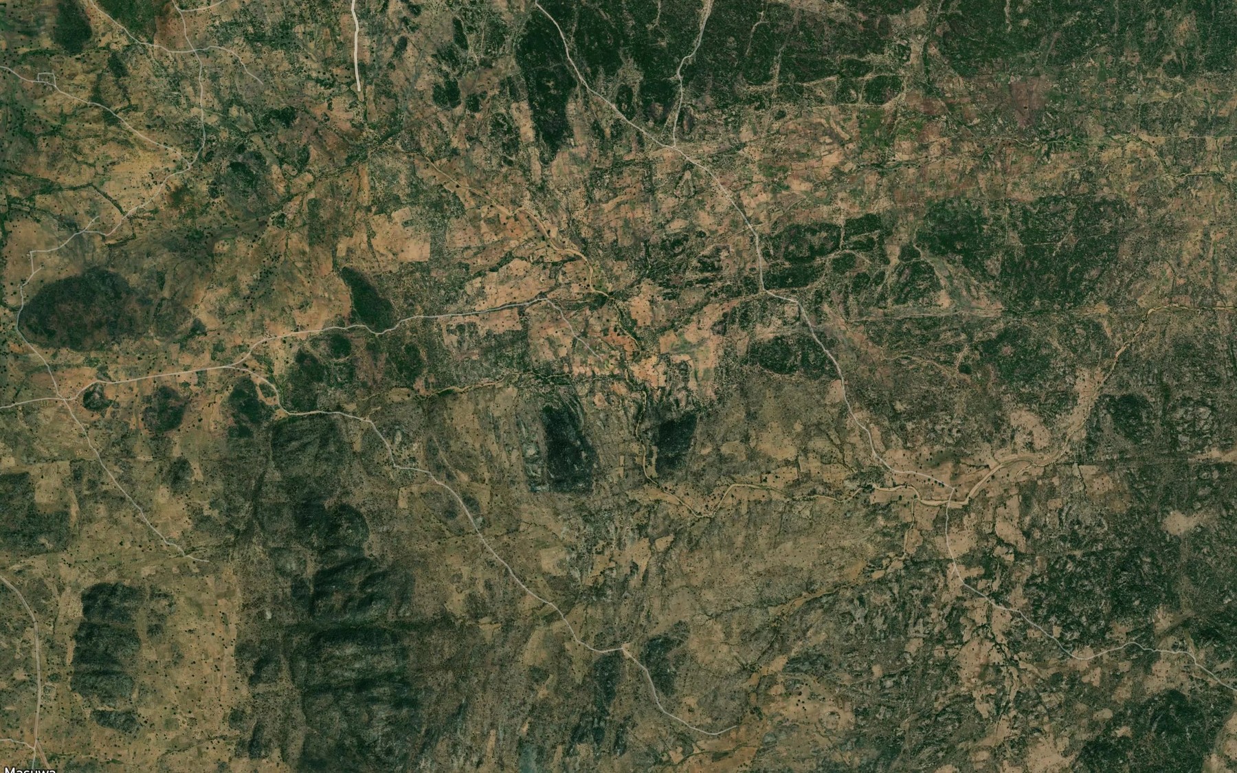Satellite map of the Fombi