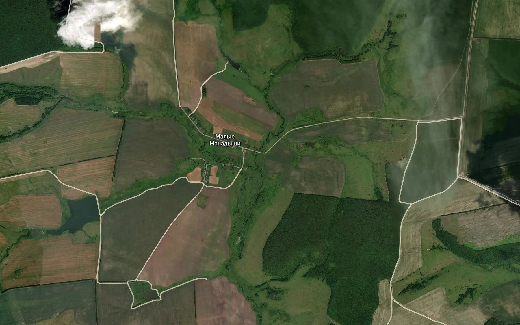Satellite map of the Soloneyka