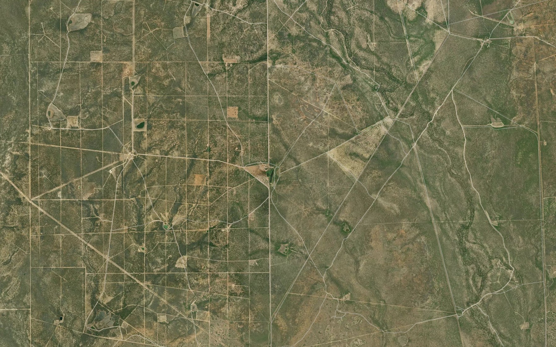 Satellite map of the Big Maverick Lake