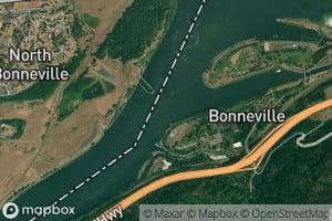 Entrance to Bonneville Lock
