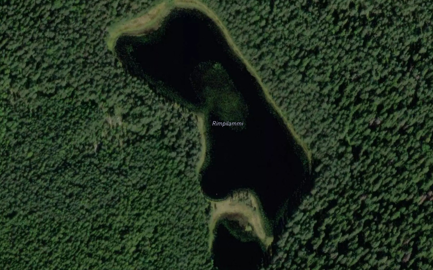 Satellite map of the Rimpilammi