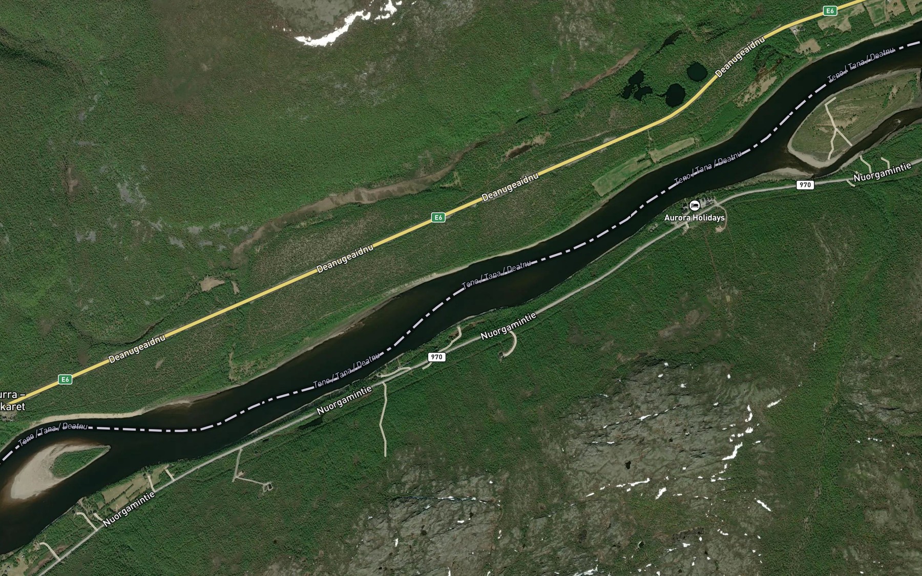 Satellite map of the Luosnjarguoika