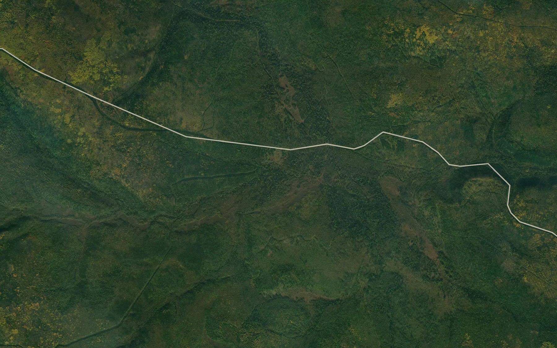 Satellite map of the Urya Tretiy