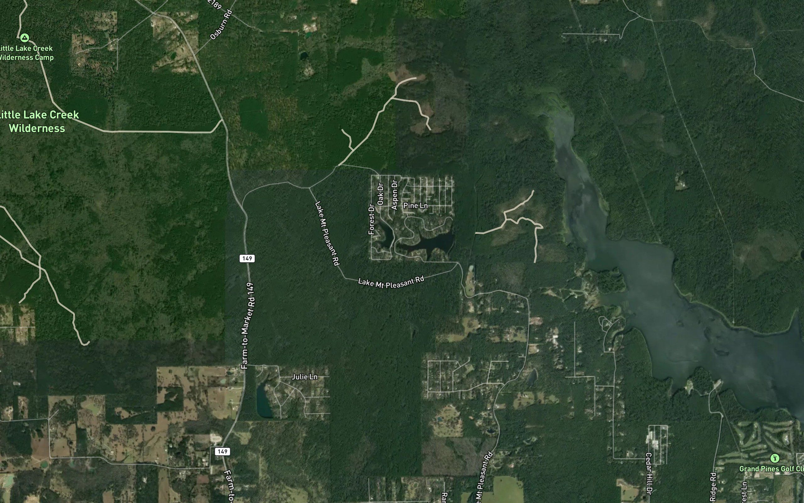 Hidden Forest Lake