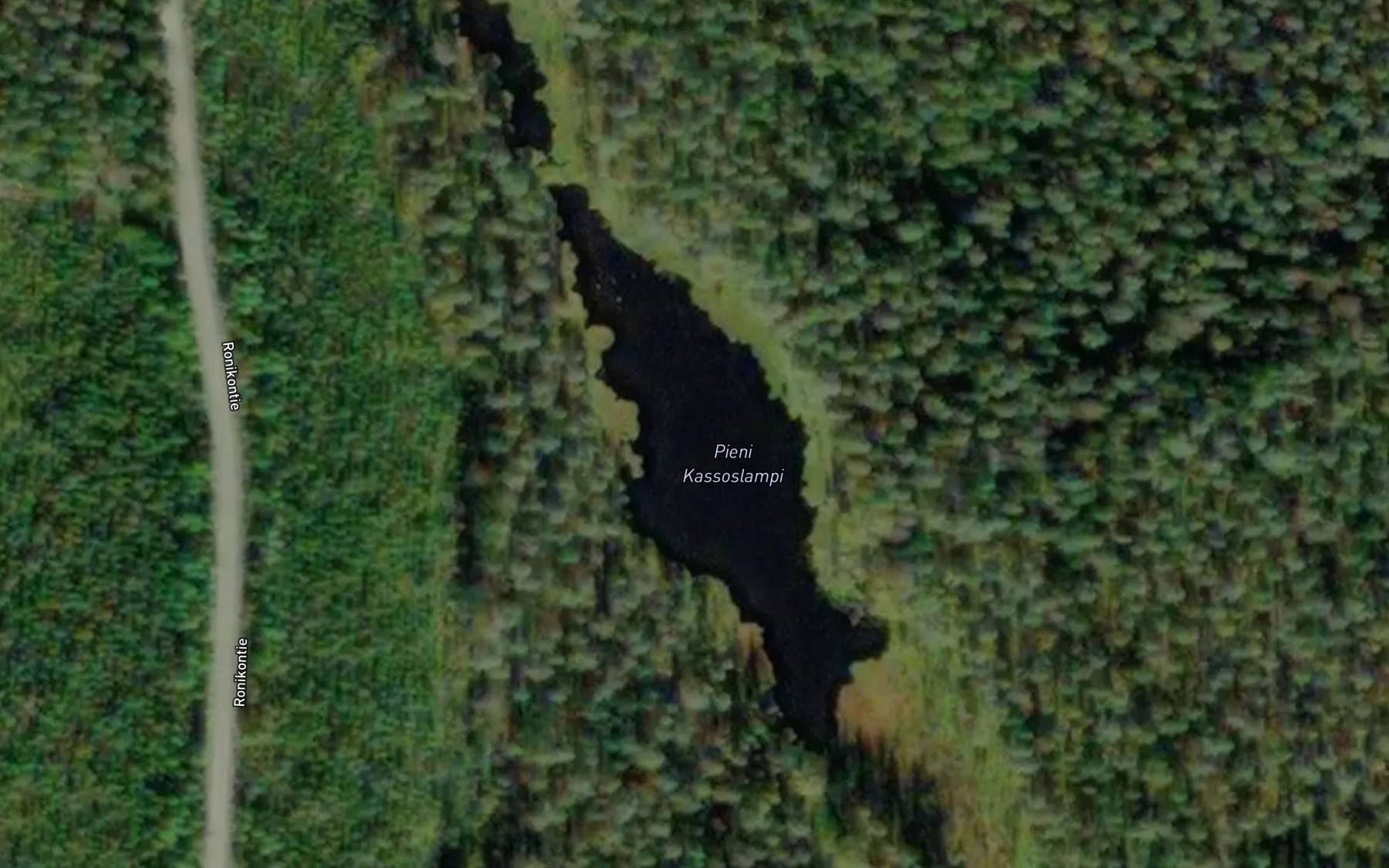 Satellite map of the Pieni Kassoslampi