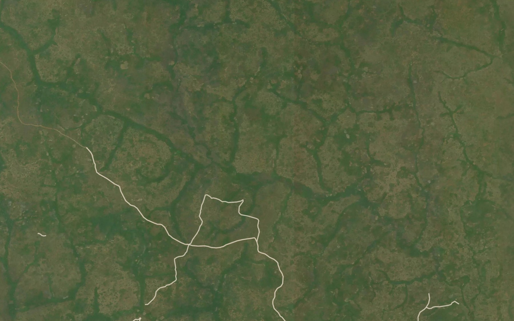 Satellite map of the Tikango