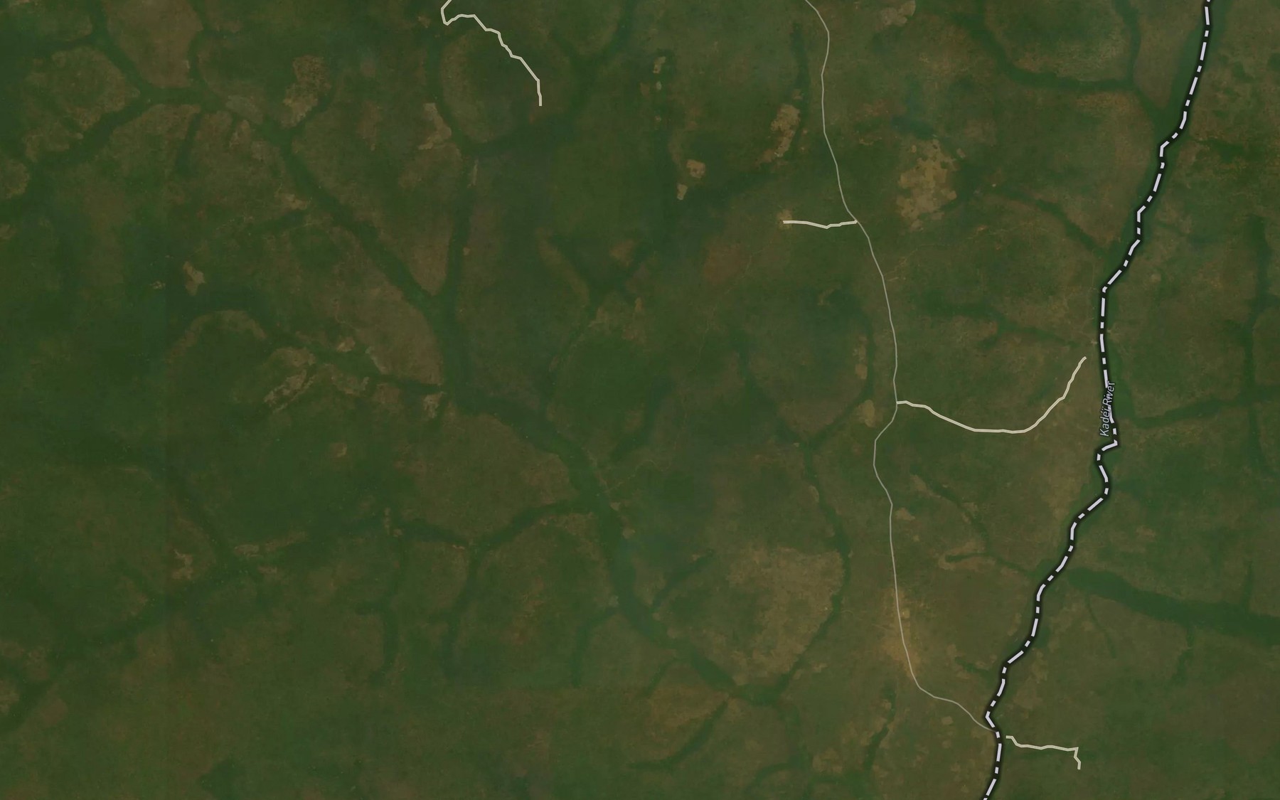 Satellite map of the Yabonda