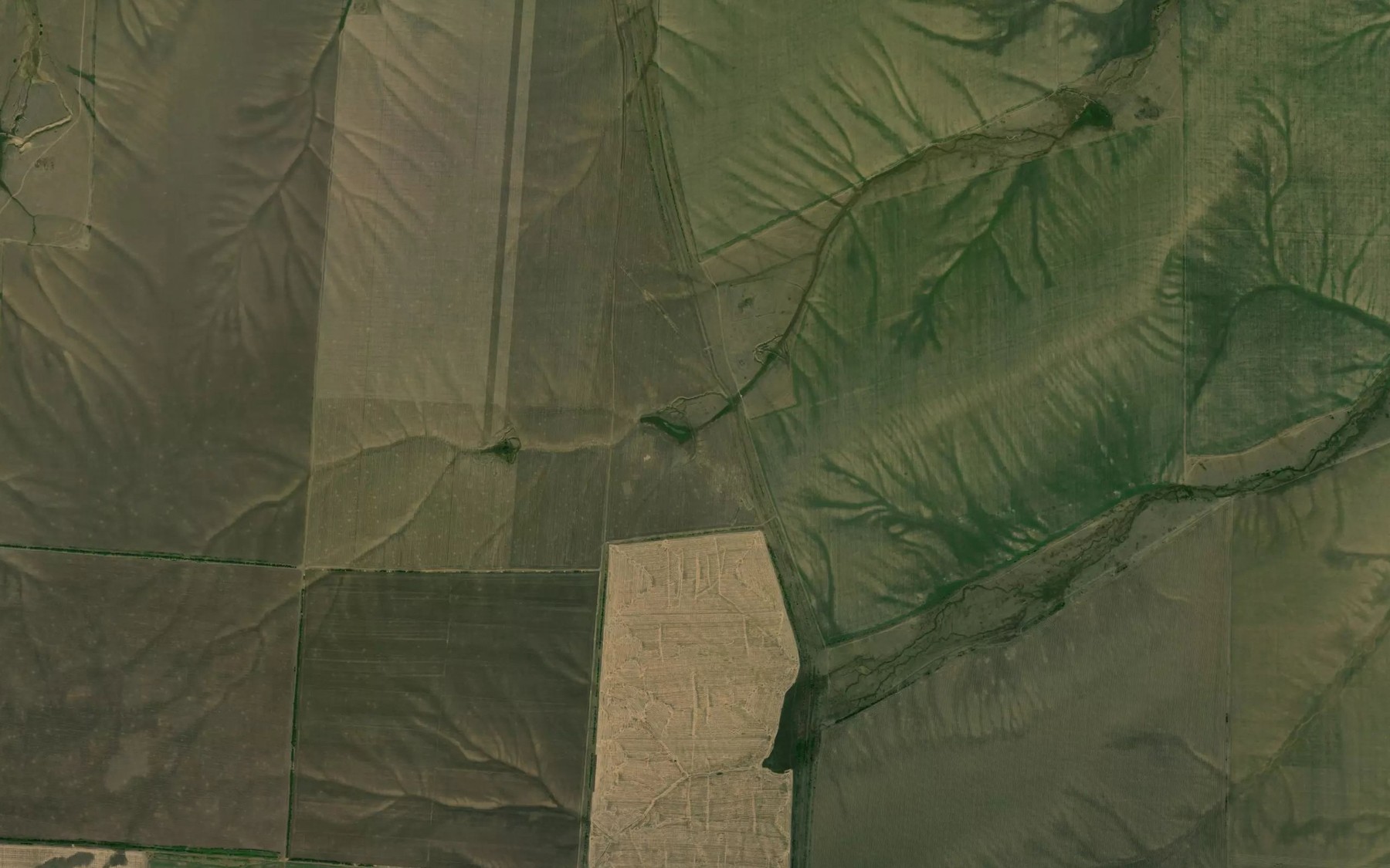 Satellite map of the Prud Talkinskiy