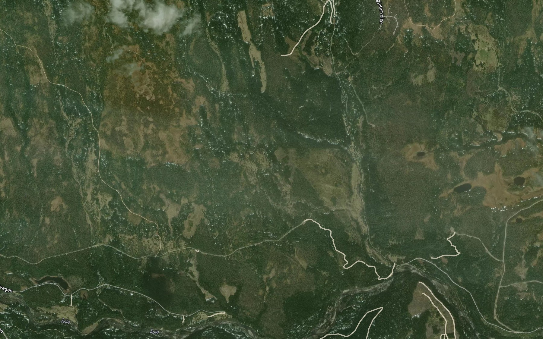 Satellite map of the Breborgbekken