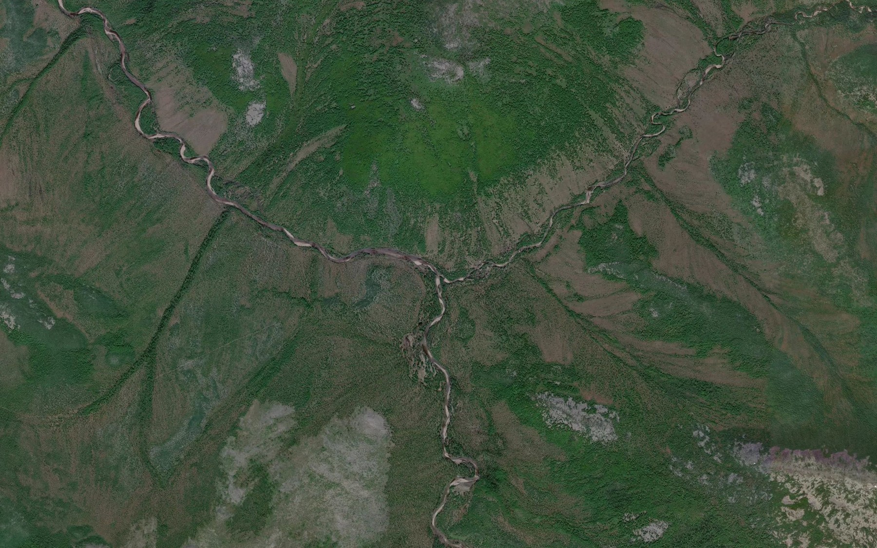 Satellite map of the Tolakachan