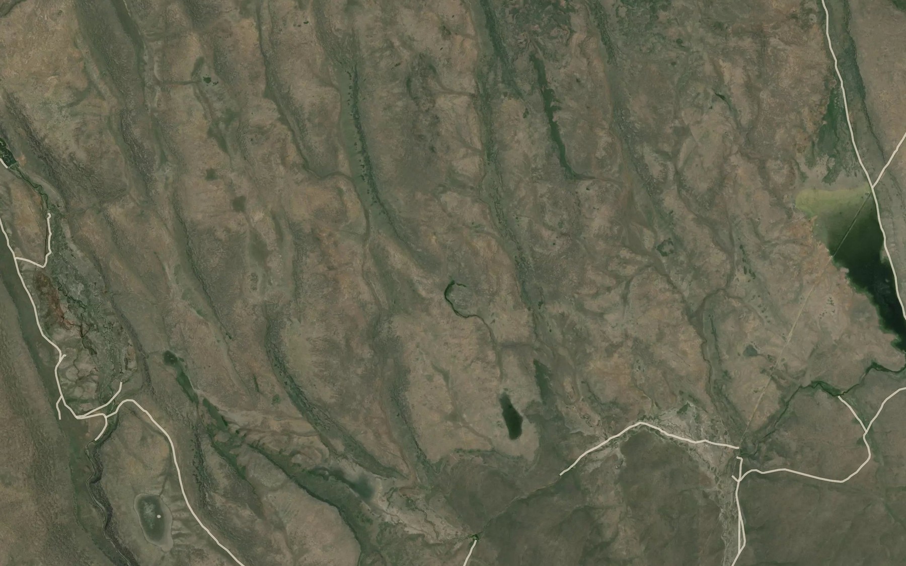 Satellite map of the Wildhorse Spring