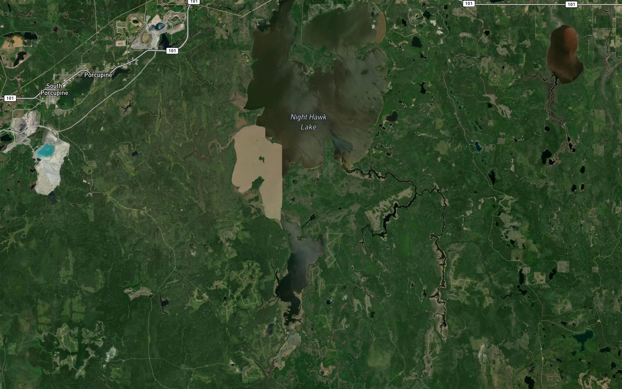 Night Hawk Lake