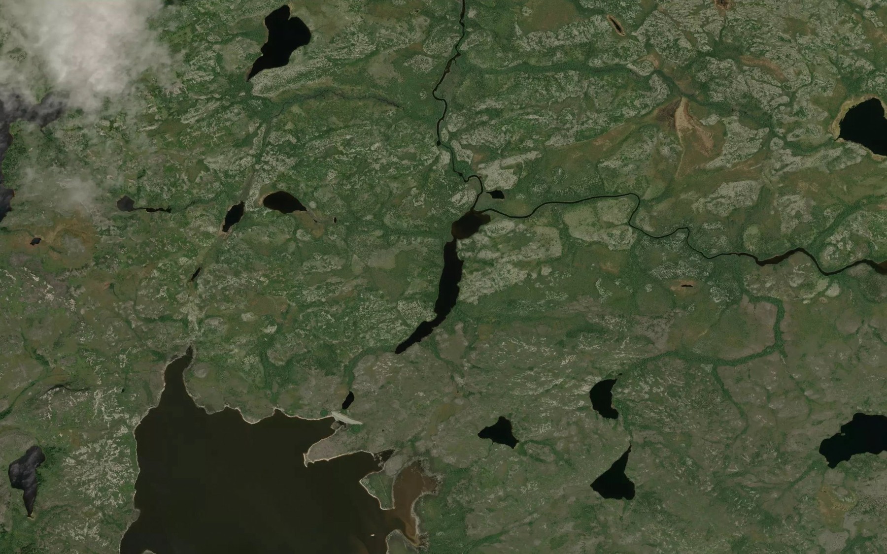 Satellite map of the Lac Kapikuchayasi