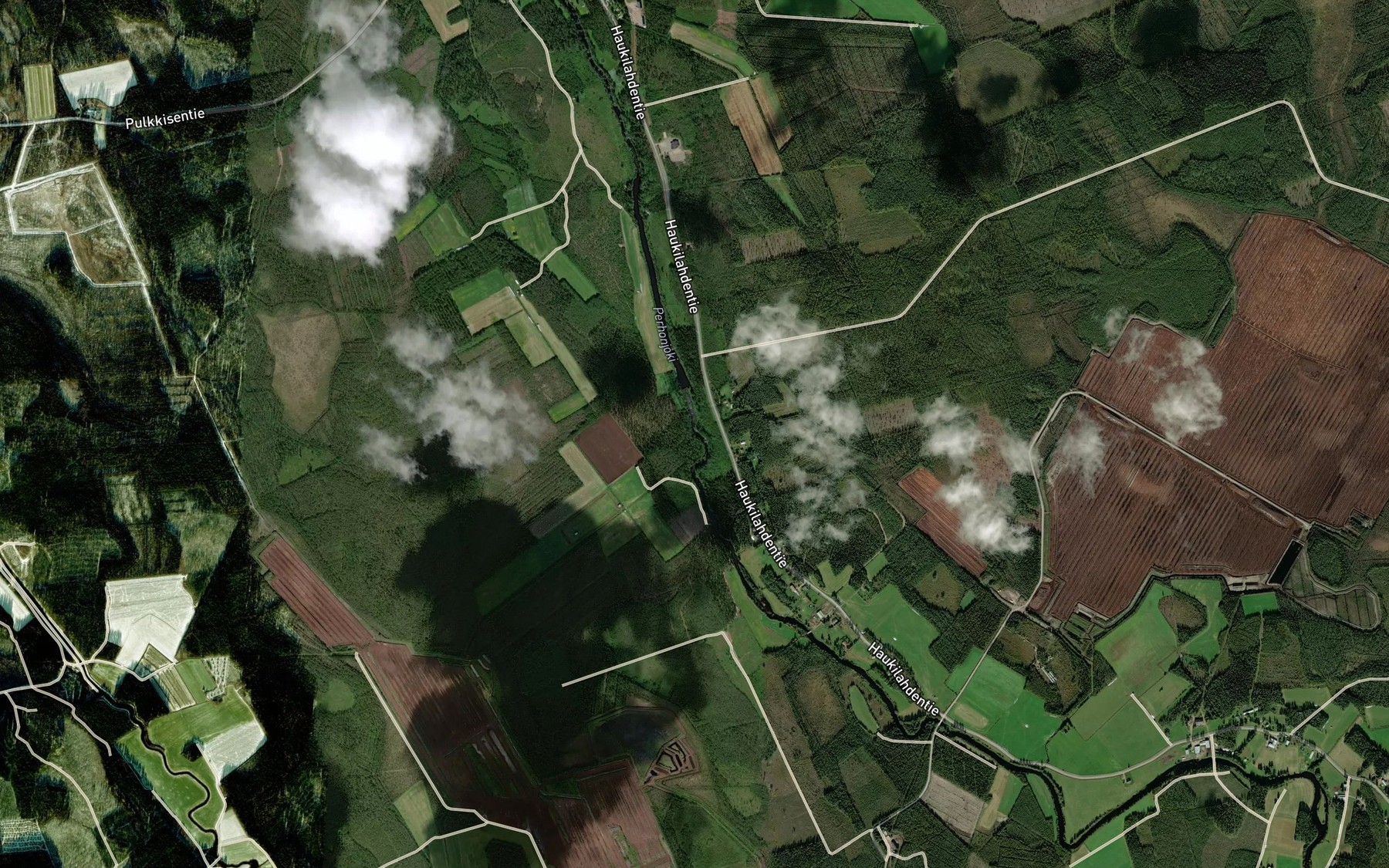 Satellite map of the Kovakoski