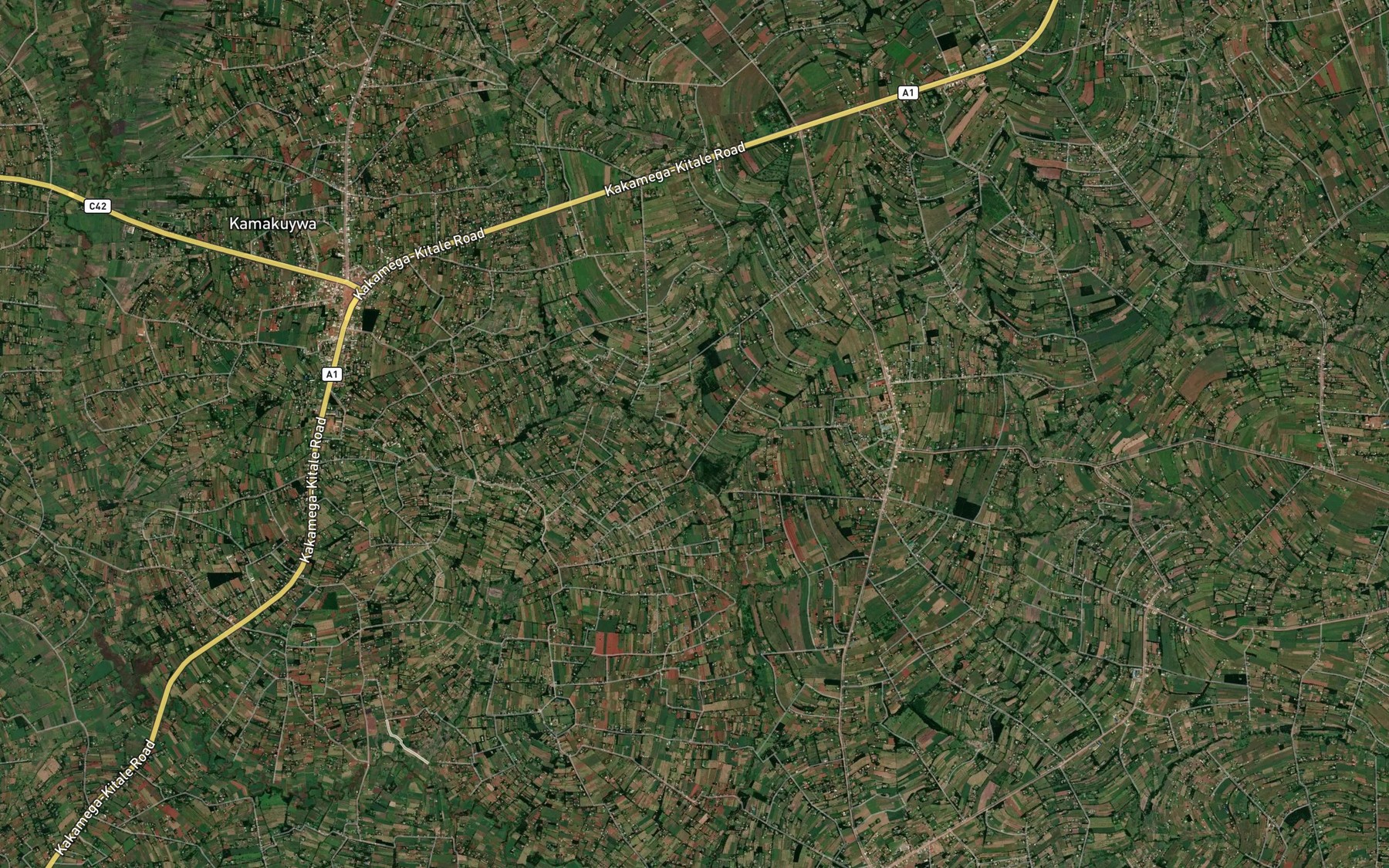 Satellite map of the Vilivili