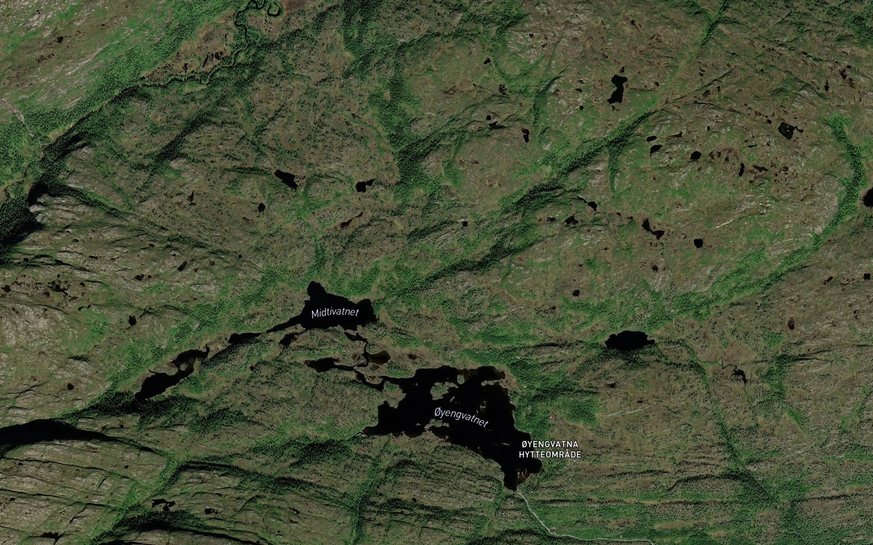 Satellite map of the Bjorknesbekken