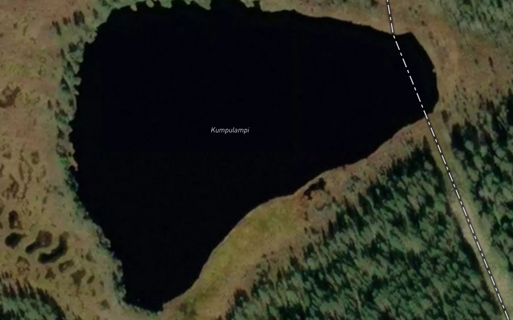 Satellite map of the Kumpulampi