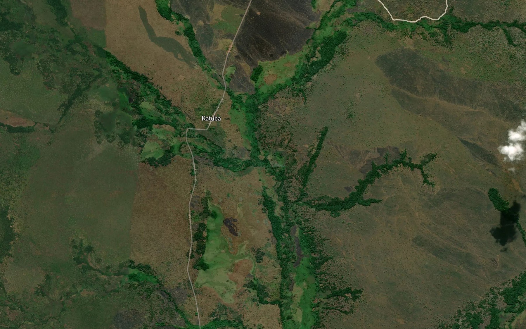 Satellite map of the Lubalaye