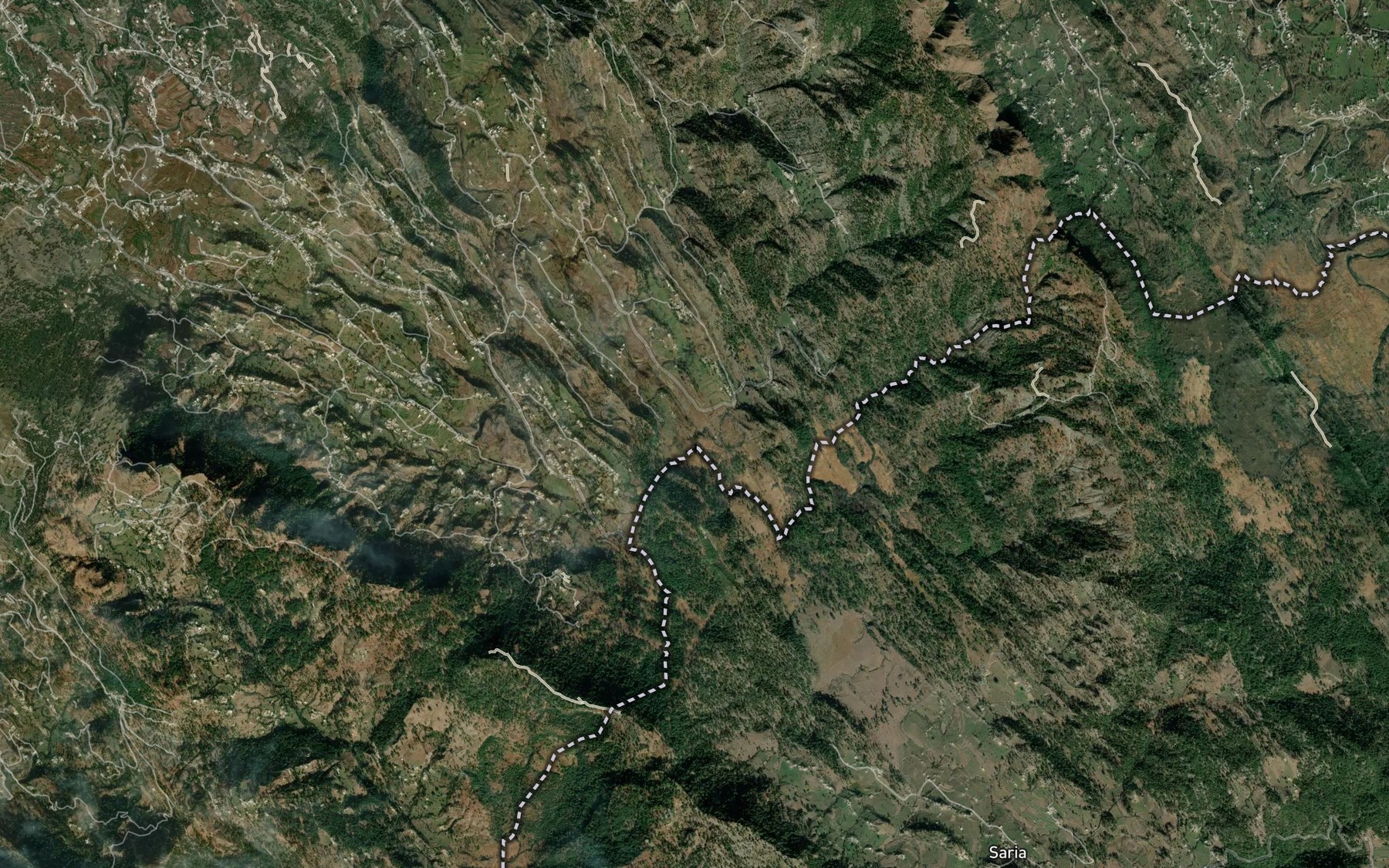 Satellite map of the Mamul Kas