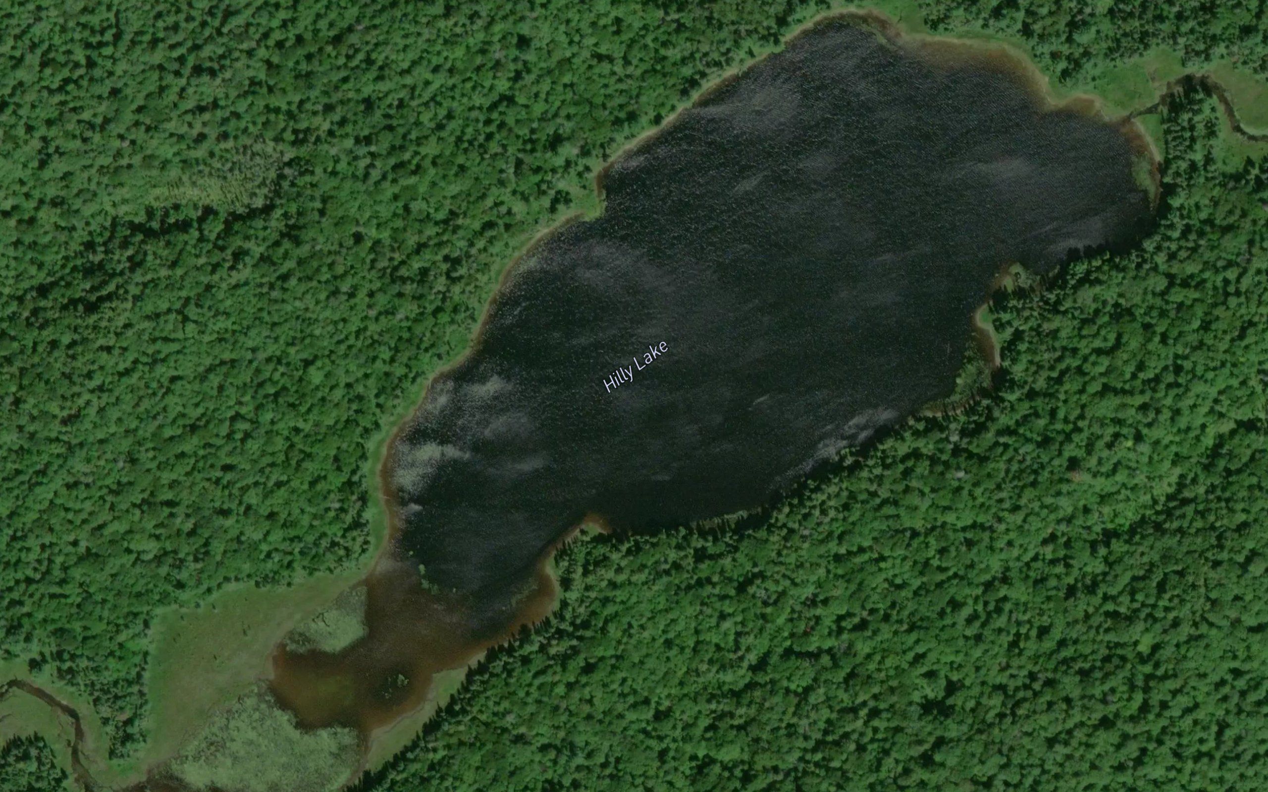 Hilly Lake
