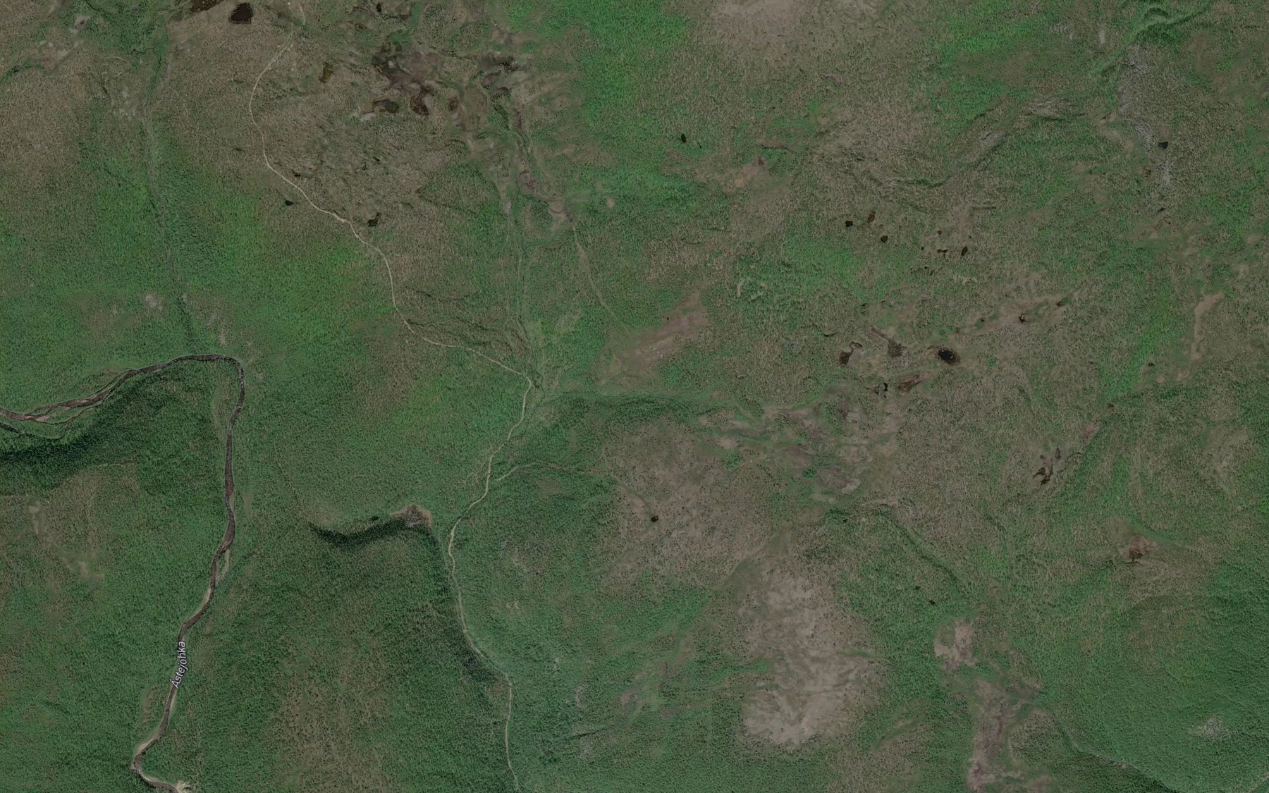 Satellite map of the Biellovaraja